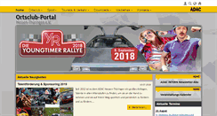 Desktop Screenshot of ortsclub-portal.de