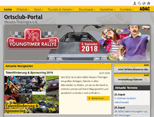 Tablet Screenshot of ortsclub-portal.de